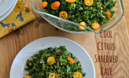 Cool Citrus Shredded Kale Salad