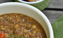 Perfect Split Pea Soup {Vegetarian}