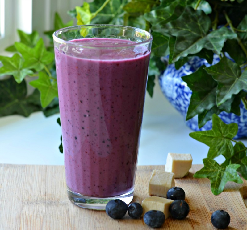 Triple Berry Tofu Smoothie from Body of Eve.com