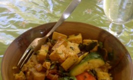 Easy, Tasty Tofu Curry Veggie Bowl